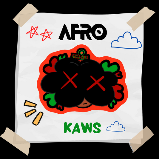 Kaws Sticker