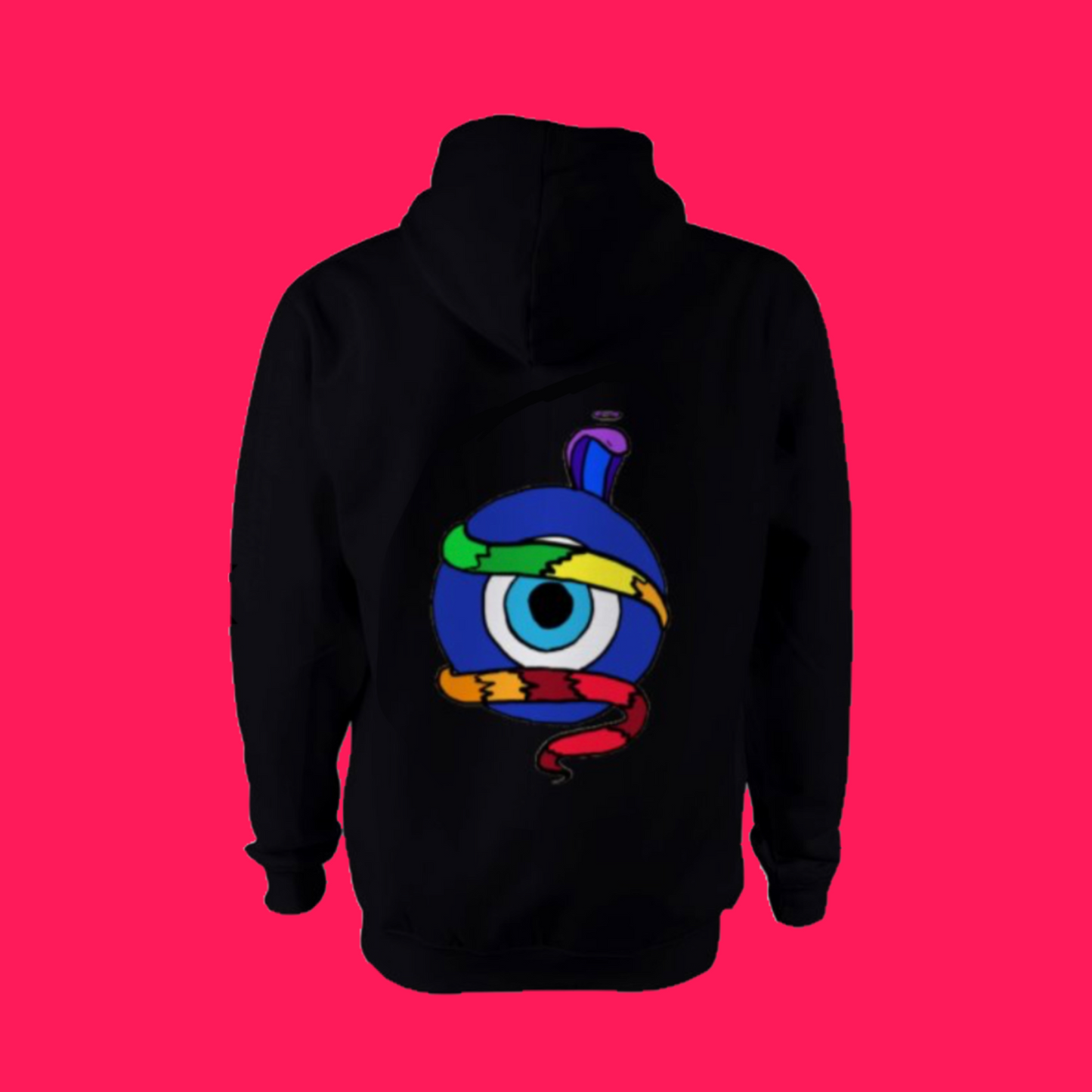 Black oB-Evil Eye hoodie